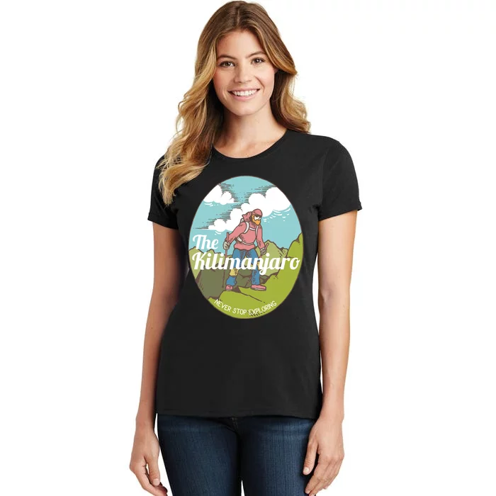 The Kilimanjaro Never Stop Exploring Women's T-Shirt