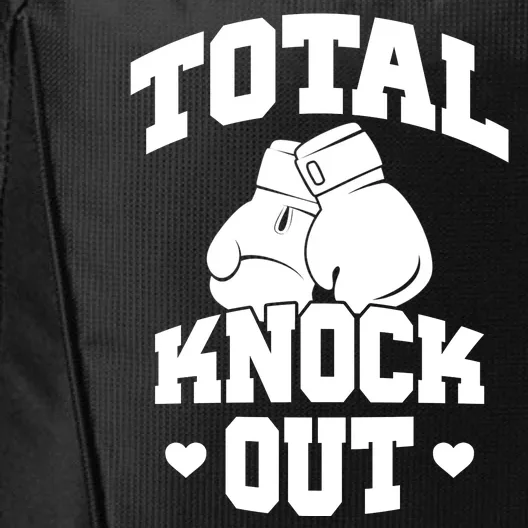 Total Knock Out Boxing Cute Gift City Backpack