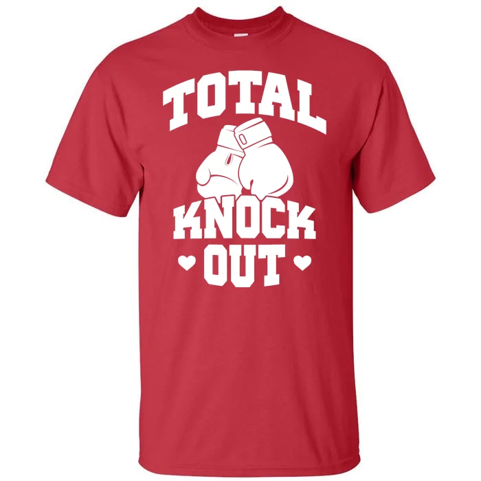 Total Knock Out Boxing Cute Gift Tall T-Shirt