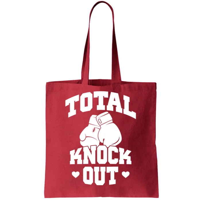 Total Knock Out Boxing Cute Gift Tote Bag