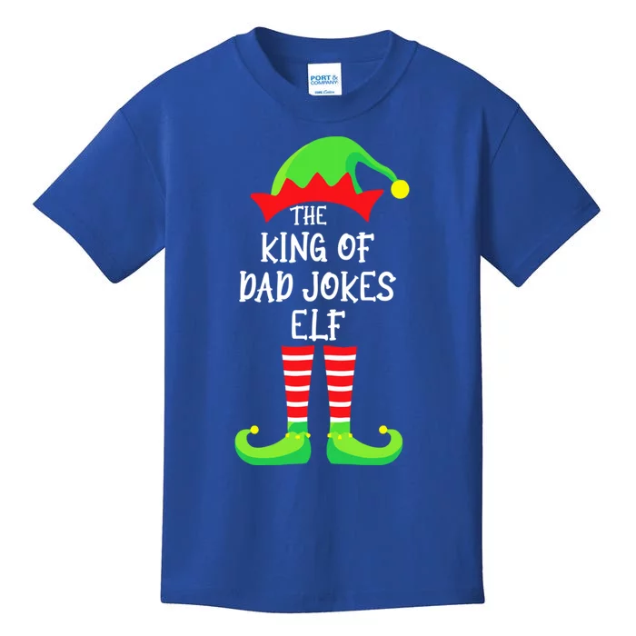 The King Of Dad Jokes Funny Funny Gift Kids T-Shirt