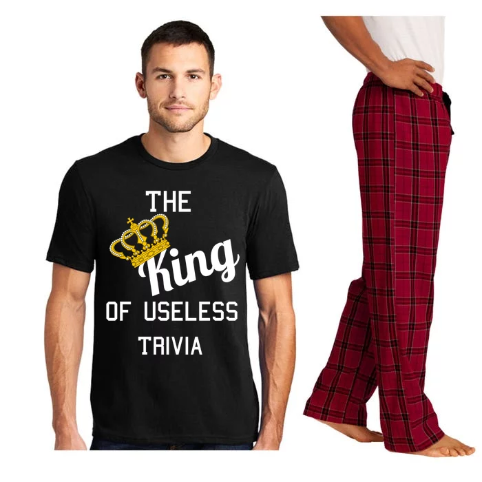 The King Of Useless Trivia Day Gift Pajama Set