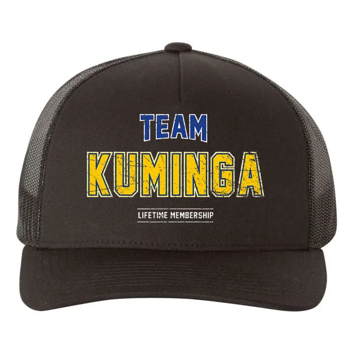 Team Kuminga Proud Family Last Name Surname Yupoong Adult 5-Panel Trucker Hat