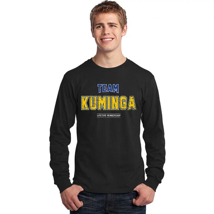 Team Kuminga Proud Family Last Name Surname Tall Long Sleeve T-Shirt