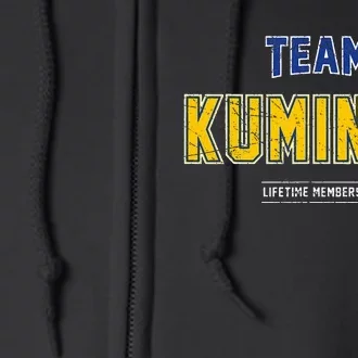 Team Kuminga Proud Family Last Name Surname Full Zip Hoodie