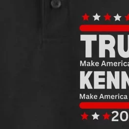 Trump Kennedy Rfk Jr Maga Maha Dry Zone Grid Performance Polo