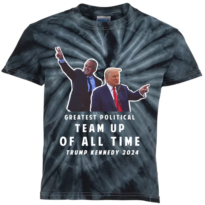 Trump Kennedy  Rfk Jr Trump 2024 Kids Tie-Dye T-Shirt