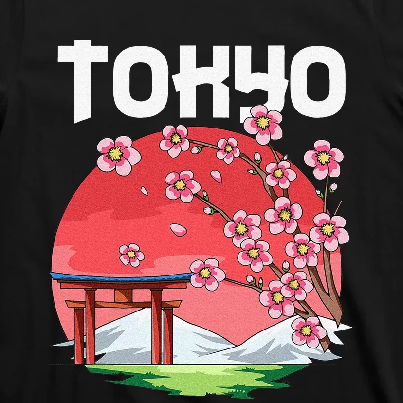 Tokyo Kyokujitsuki Sakura Japan Gift T-Shirt