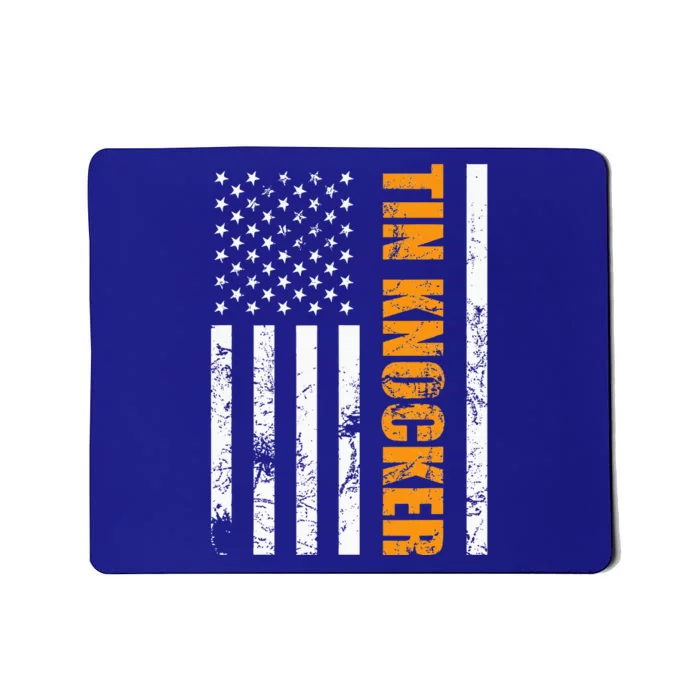 Tin Knocker Sheet Metal Worker Mousepad