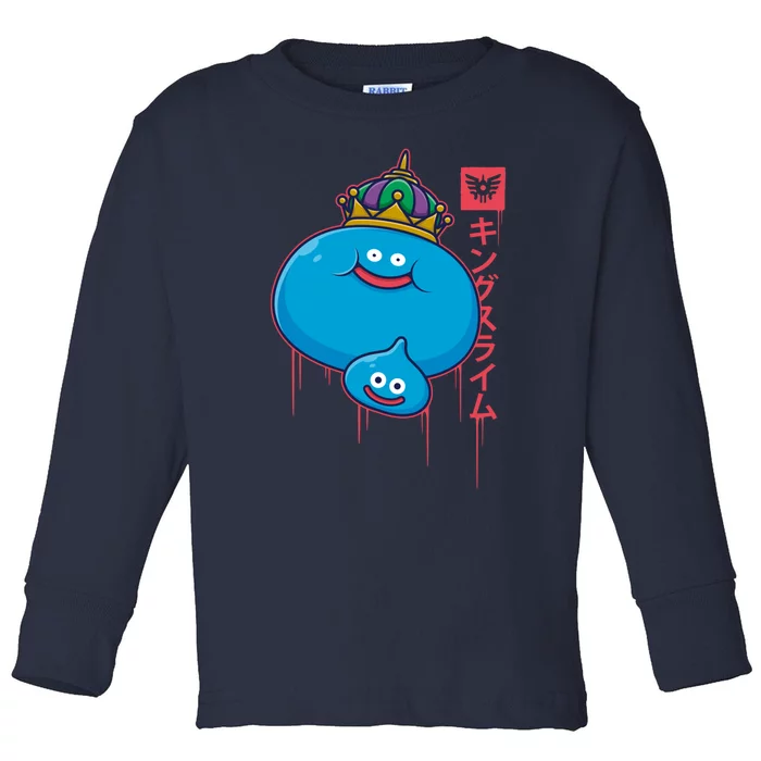 The King Slime Toddler Long Sleeve Shirt