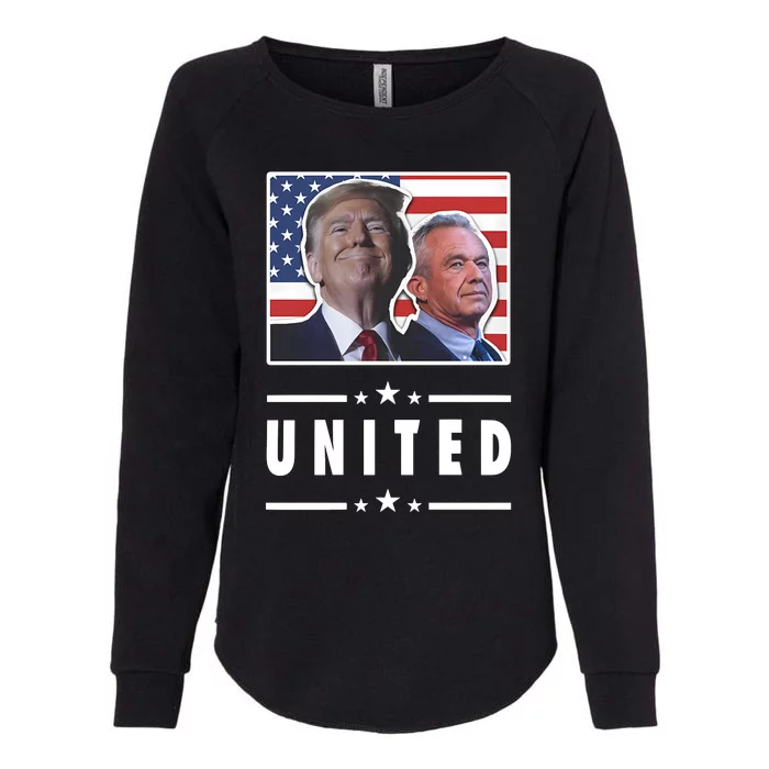 Trump Kennedy Womens California Wash Sweatshirt