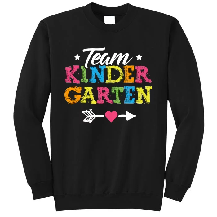 Team Kindergarten Teacher Student Back To School Sweatshirt