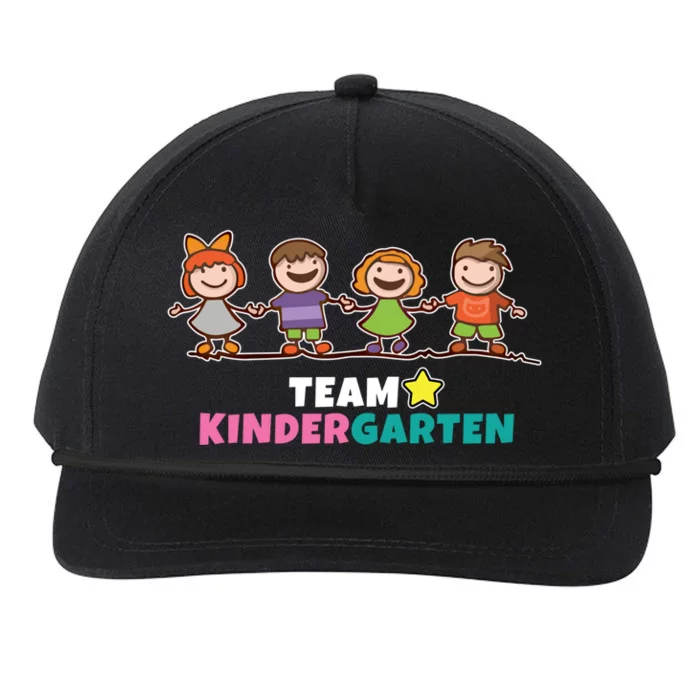 Team Kindergarten Teacher Gift Snapback Five-Panel Rope Hat