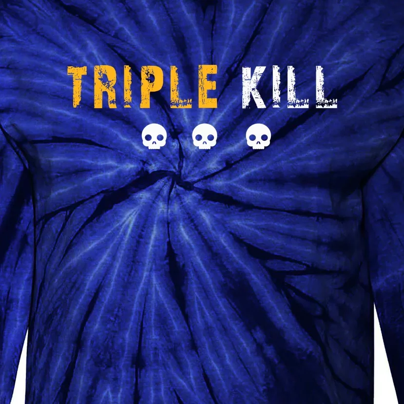 Triple Kill Tie-Dye Long Sleeve Shirt