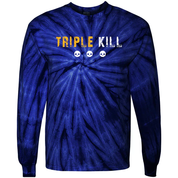 Triple Kill Tie-Dye Long Sleeve Shirt