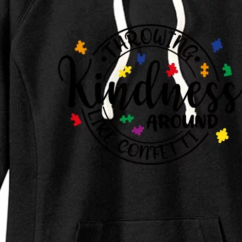 Throwing Kindness Women's Fleece Hoodie