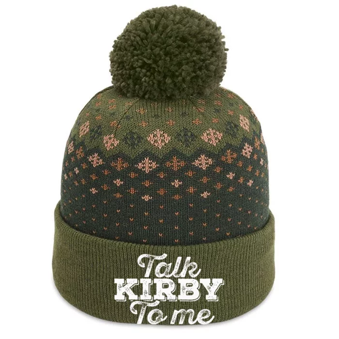 Talk Kirby To Me Funny American Football Fans The Baniff Cuffed Pom Beanie