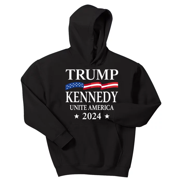 Trump Kennedy Unite America Kids Hoodie