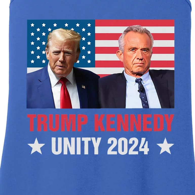 Trump Kenney Unity 2024 President Election Ladies Essential Tank