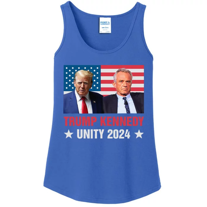 Trump Kenney Unity 2024 President Election Ladies Essential Tank