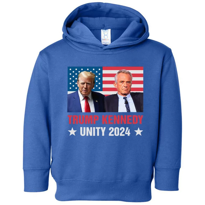 Trump Kenney Unity 2024 President Election Toddler Hoodie