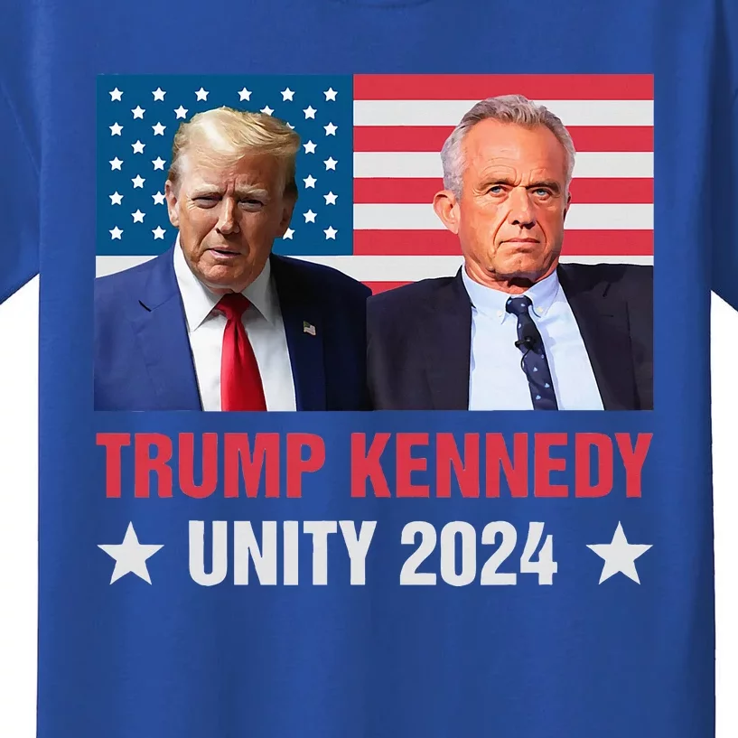 Trump Kenney Unity 2024 President Election Kids T-Shirt