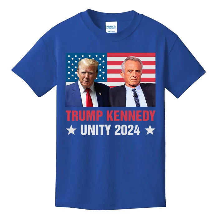 Trump Kenney Unity 2024 President Election Kids T-Shirt