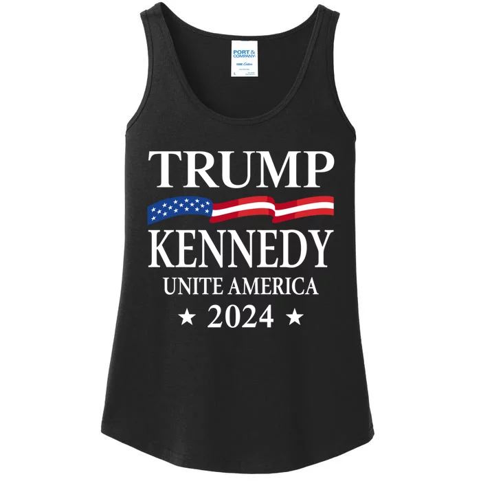 Trump Kennedy Unite America Ladies Essential Tank