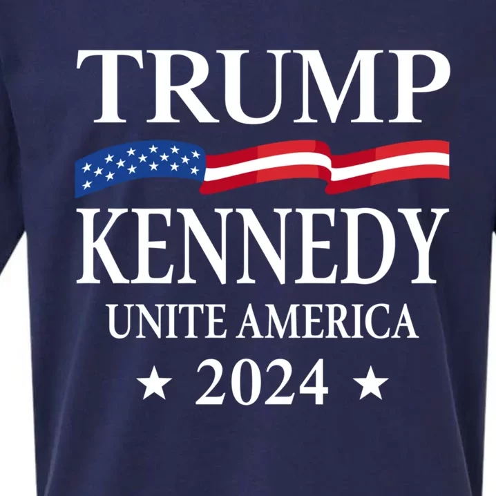 Trump Kennedy Unite America Sueded Cloud Jersey T-Shirt