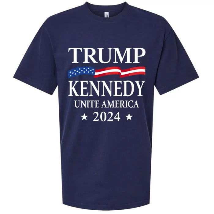 Trump Kennedy Unite America Sueded Cloud Jersey T-Shirt