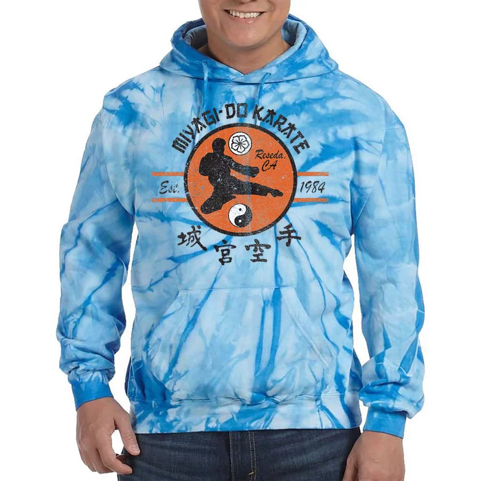 The Karate Vintage Miyagido Karate Tie Dye Hoodie