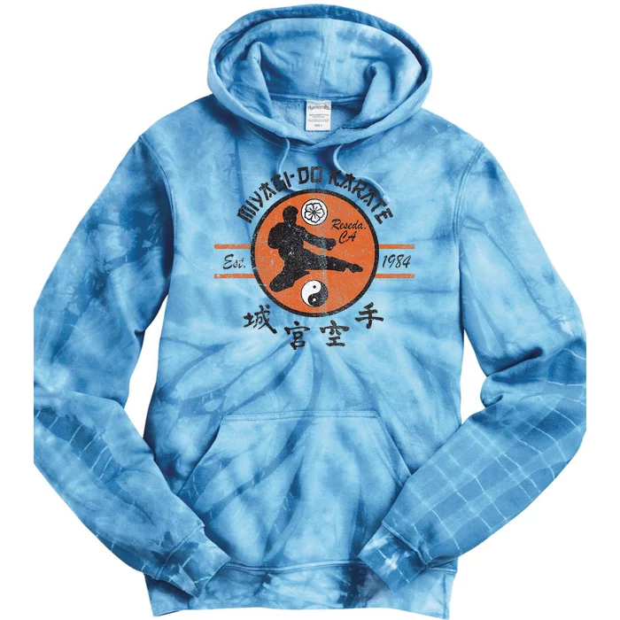 The Karate Vintage Miyagido Karate Tie Dye Hoodie