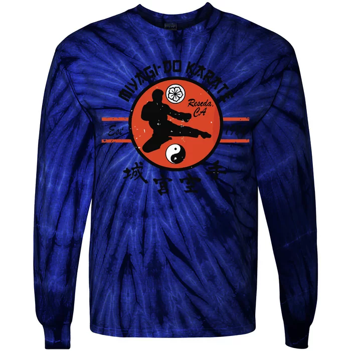 The Karate Vintage MiyagiDo Karate Tie-Dye Long Sleeve Shirt