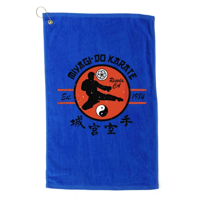 The Karate Vintage MiyagiDo Karate Platinum Collection Golf Towel