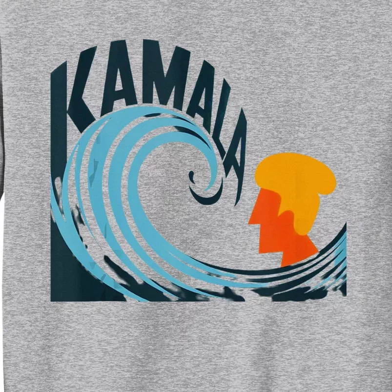 The Kamala Wave A Political Tidal Shift Tall Sweatshirt