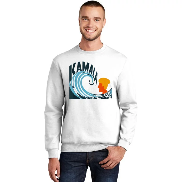 The Kamala Wave A Political Tidal Shift Sweatshirt