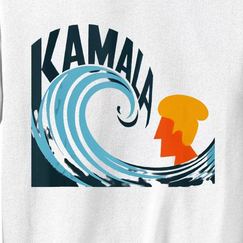 The Kamala Wave A Political Tidal Shift Sweatshirt