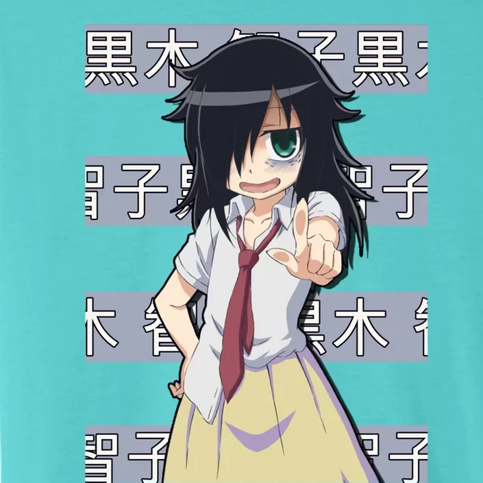 Tomoko Kuroki Watamote Anime ChromaSoft Performance T-Shirt