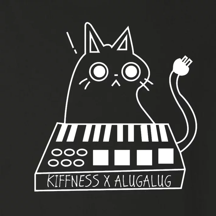 The Kiffness X Alugalug White Cat Classic Alugalug Luga Luga Meme Meow Music Toddler Long Sleeve Shirt