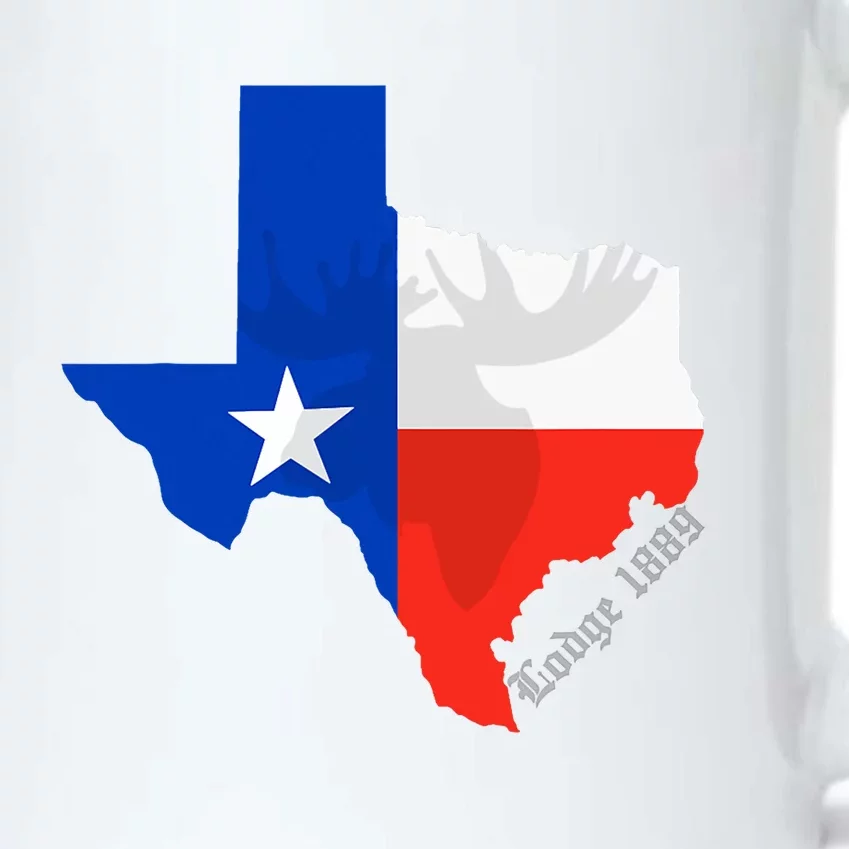 Texas Lodge 1889 2024 Fundraiser Black Color Changing Mug