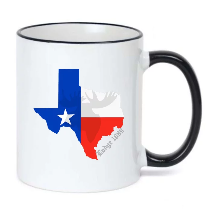 Texas Lodge 1889 2024 Fundraiser Black Color Changing Mug