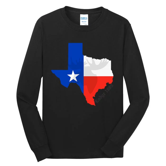 Texas Lodge 1889 2024 Fundraiser Tall Long Sleeve T-Shirt