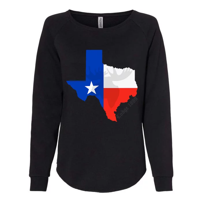 Texas Lodge 1889 2024 Fundraiser Womens California Wash Sweatshirt