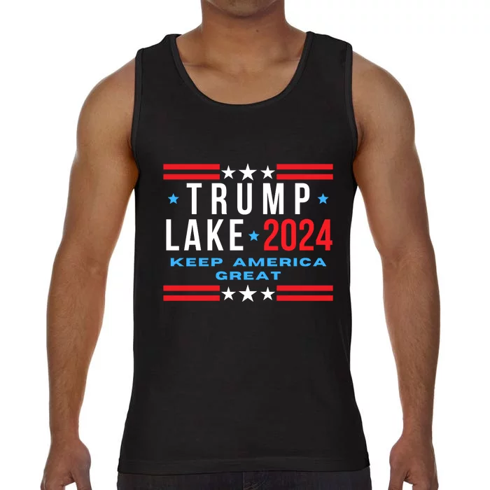 Trump Lake 2024, President Trump 2024, Kari Lake, Men Women Comfort Colors® Tank Top