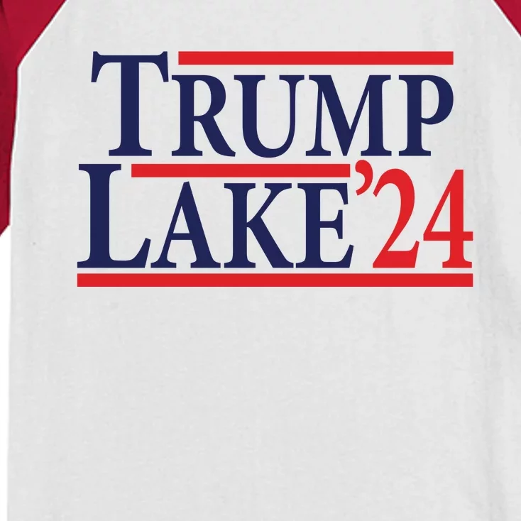 Trump Lake 2024 Kids Colorblock Raglan Jersey