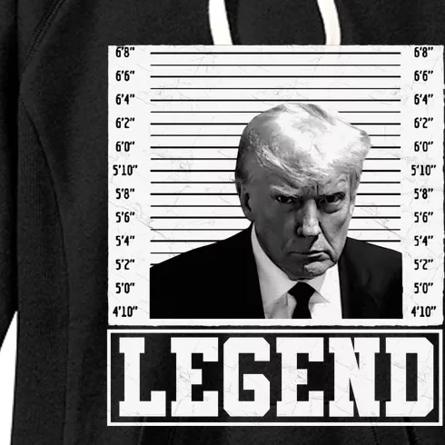 Trump Legend 2024 Women's Fleece Hoodie