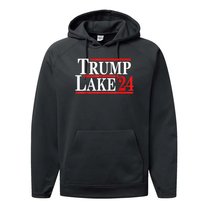 Trump Lake 2024 Performance Fleece Hoodie