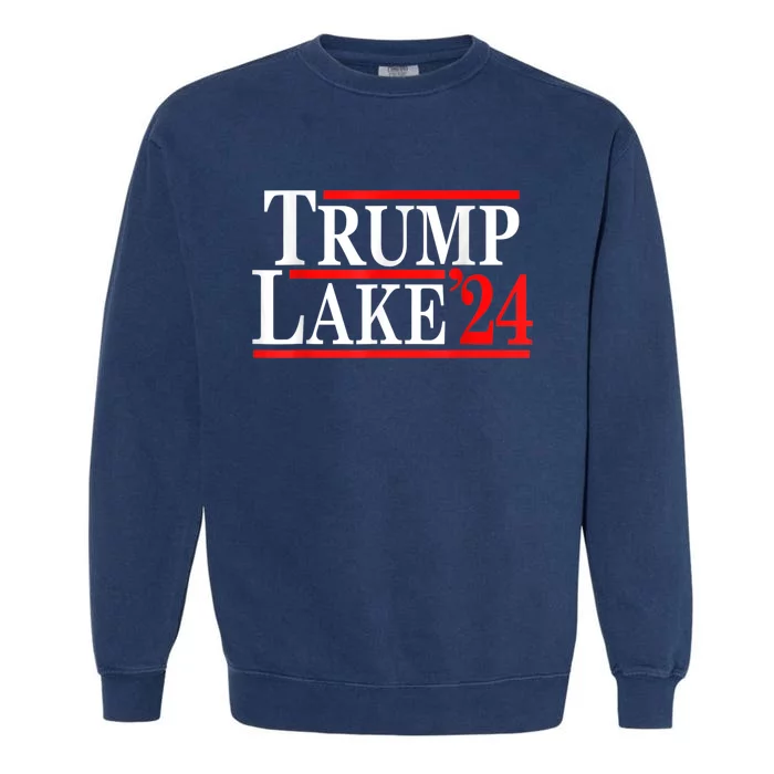 Trump Lake 2024 Garment-Dyed Sweatshirt