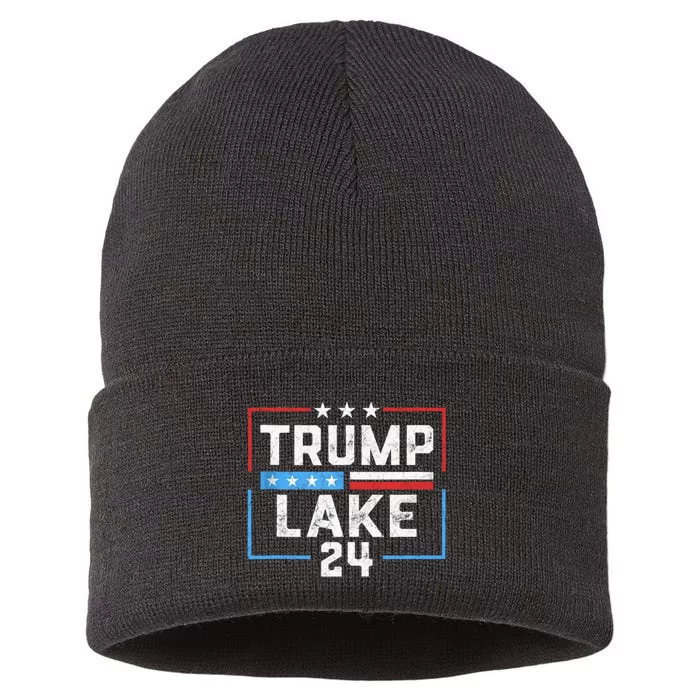 Trump Lake 2024 Sustainable Knit Beanie