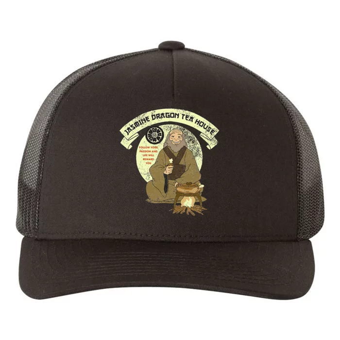 The Last Airbender Iroh Jasmine Dragon Tea House Yupoong Adult 5-Panel Trucker Hat